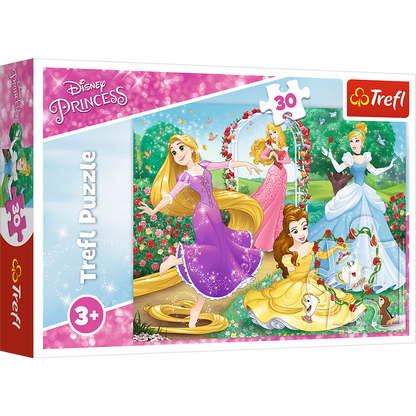 Puzzle 30 dílků Být princeznou – Disney Princess