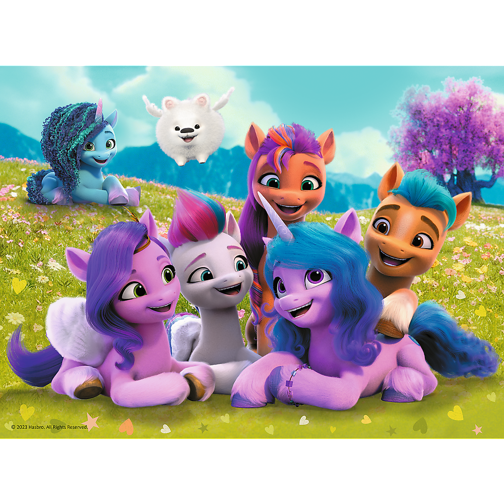 Puzzle 30 dílků Přátelské poníky – My Little Pony Trefl