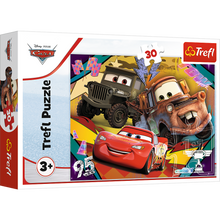 Puzzle 30 dílků Rychlá auta – Disney Cars 3
