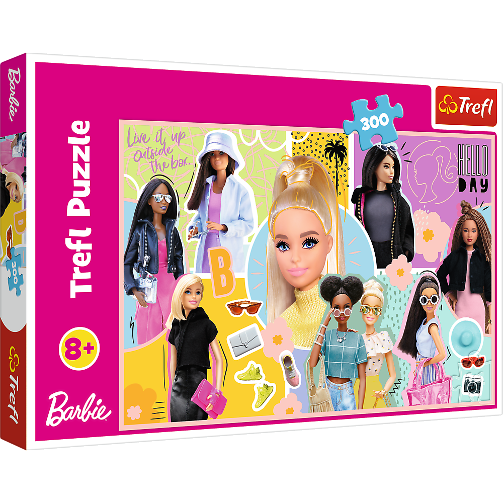 Puzzle 300 dílků s panenkami Barbie – Mattel