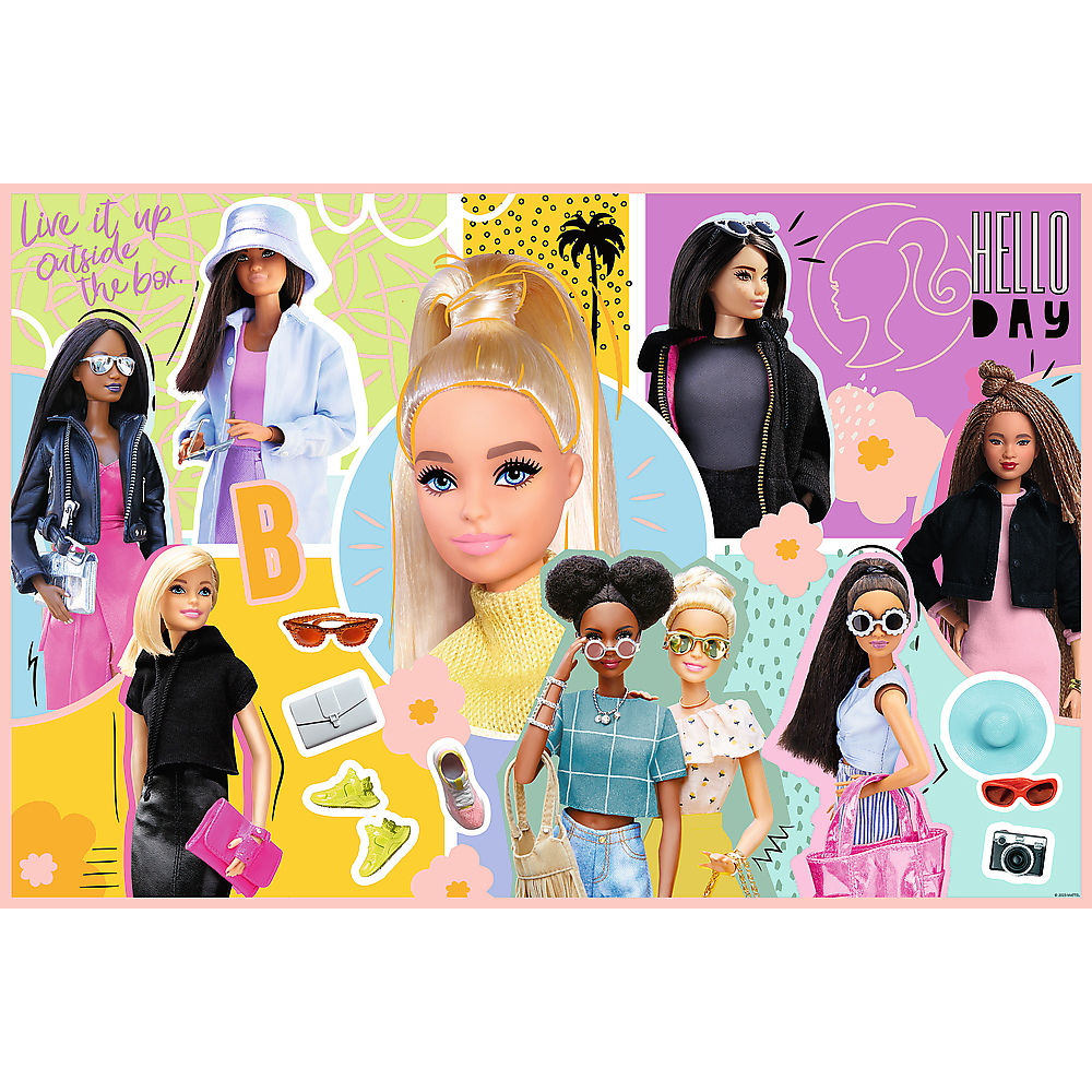 Puzzle 300 dílků s panenkami Barbie – Mattel