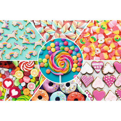 Puzzle 300 dílků sladkosti a dezerty – Trefl 23004