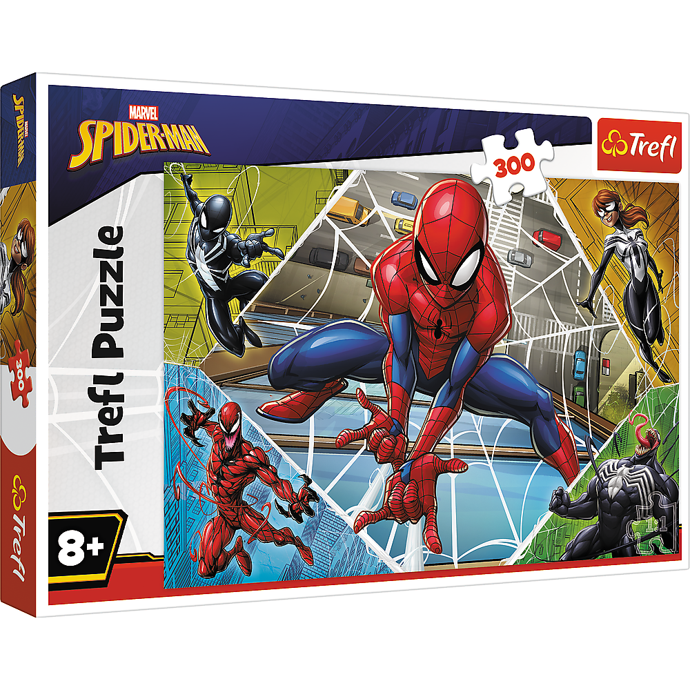 Puzzle 300 dílků Úžasný Spiderman – Disney Marvel