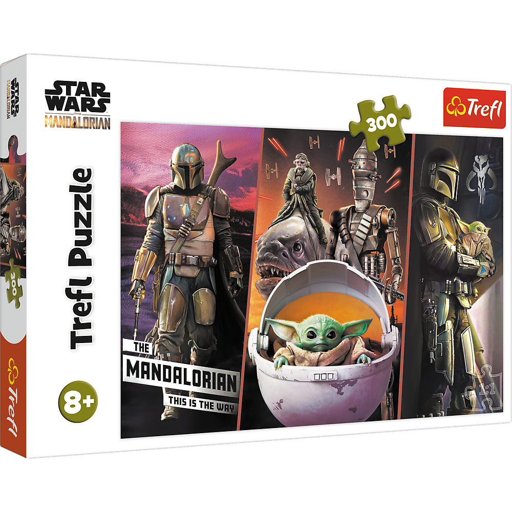 Puzzle 300 dílků Záhadný Baby Yoda – Trefl 23002