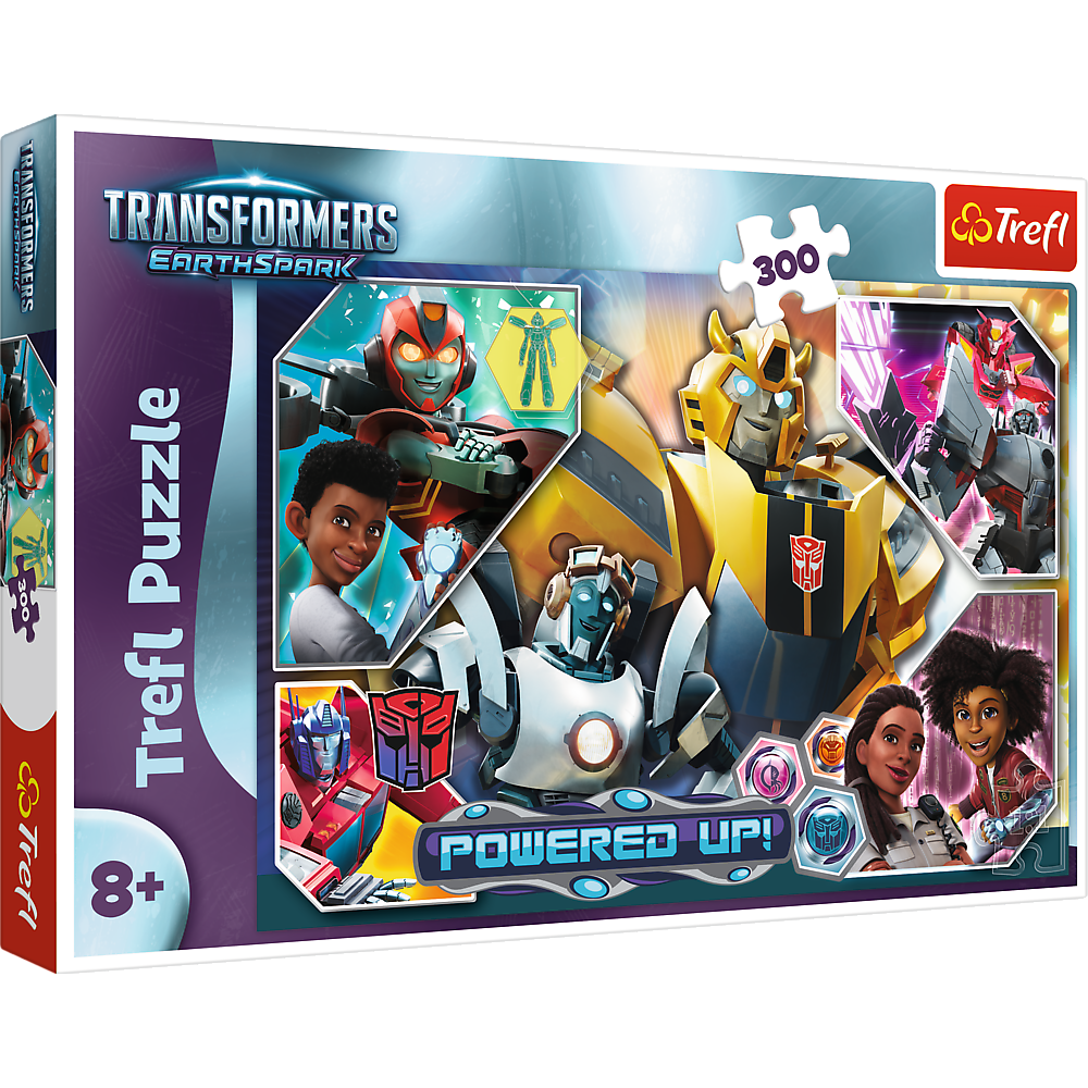 Puzzle 300 dílků ze světa Transformers Earth Spark