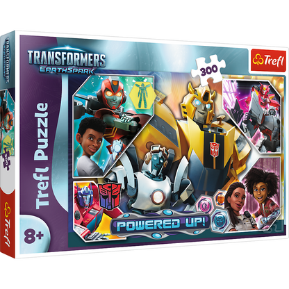 Puzzle 300 dílků ze světa Transformers Earth Spark