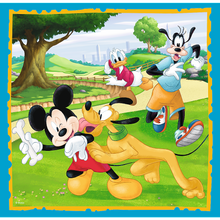 Puzzle 3v1 Mickey Mouse s přáteli 20 36 dílků – Trefl