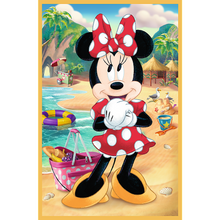Puzzle 3x50 dílků Myšák Mickey na prázdninách Disney Trefl