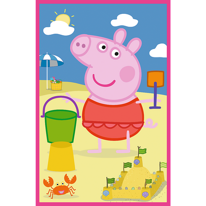 Puzzle 3x50 dílků Síla přátelství Prasátko Peppa – Trefl