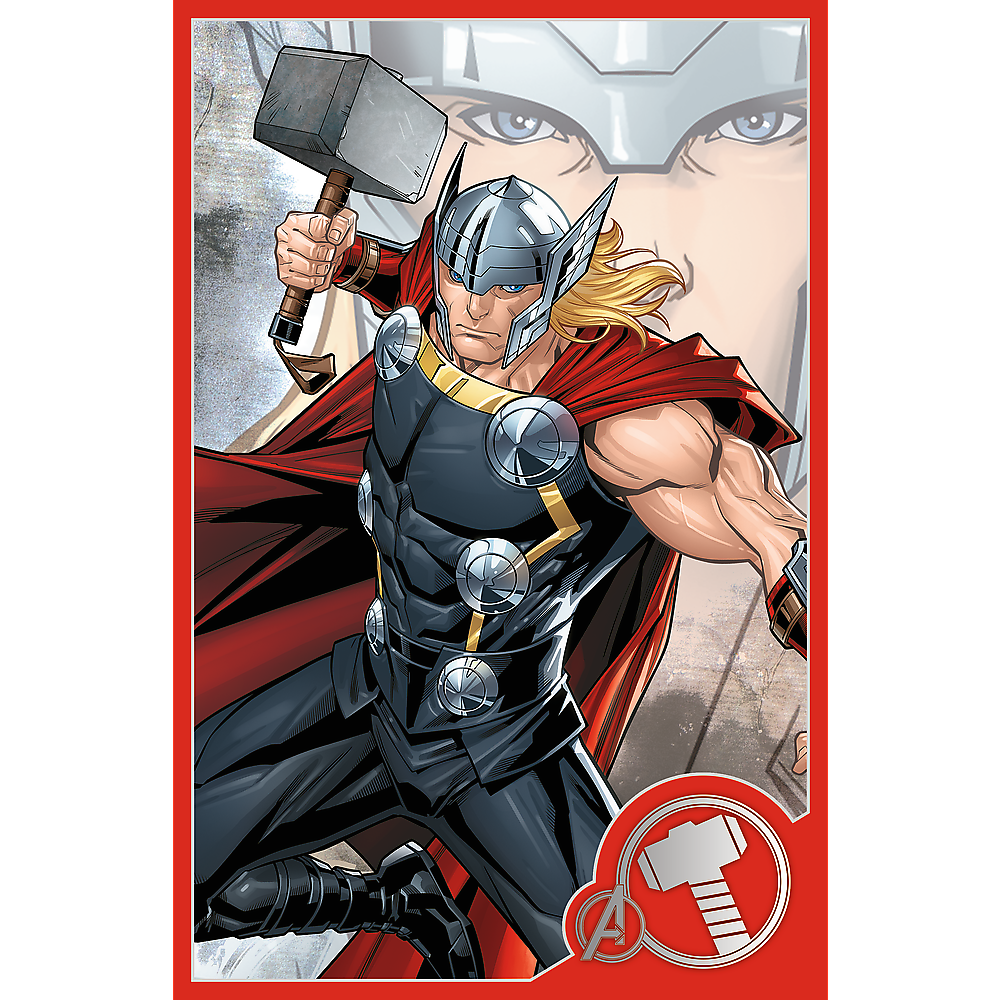 Puzzle 3x50 dílků superhrdinové Marvel Avengers – Trefl