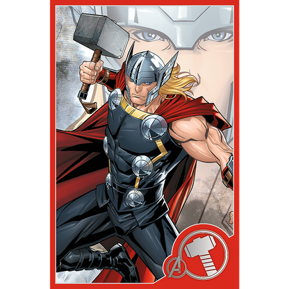 Puzzle 3x50 dílků superhrdinové Marvel Avengers – Trefl
