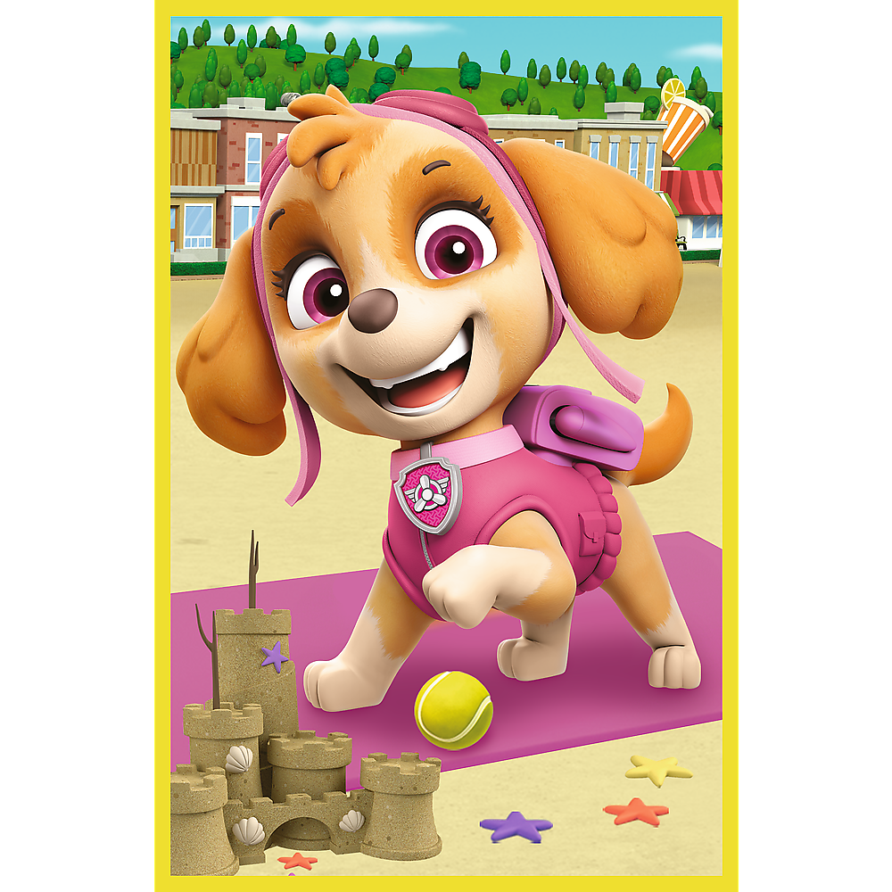 Puzzle 3x50 dílků Tlapková patrola – Trefl 34878