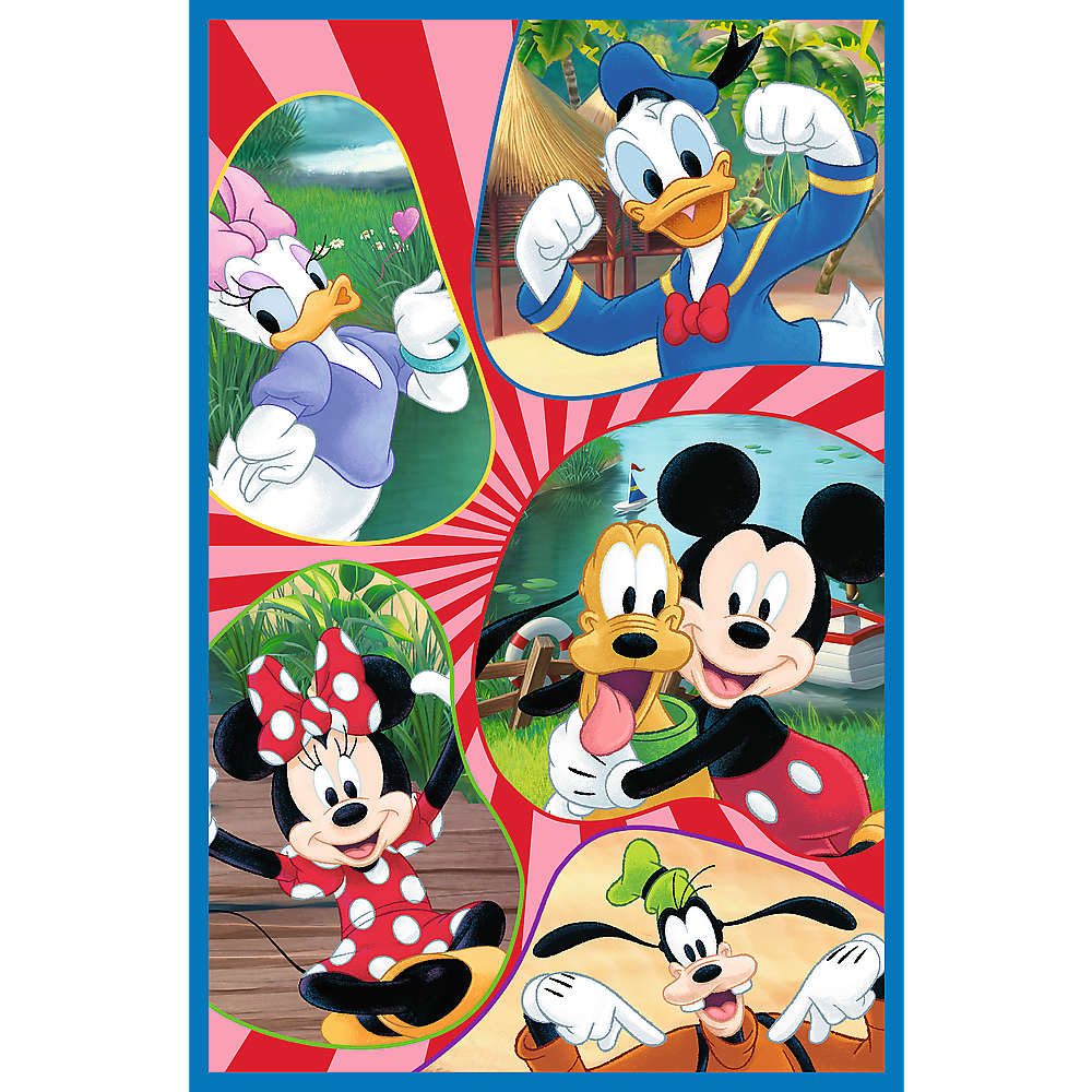 Puzzle 3x80 dílků Mickey Mouse – dětské puzzle | Trefl
