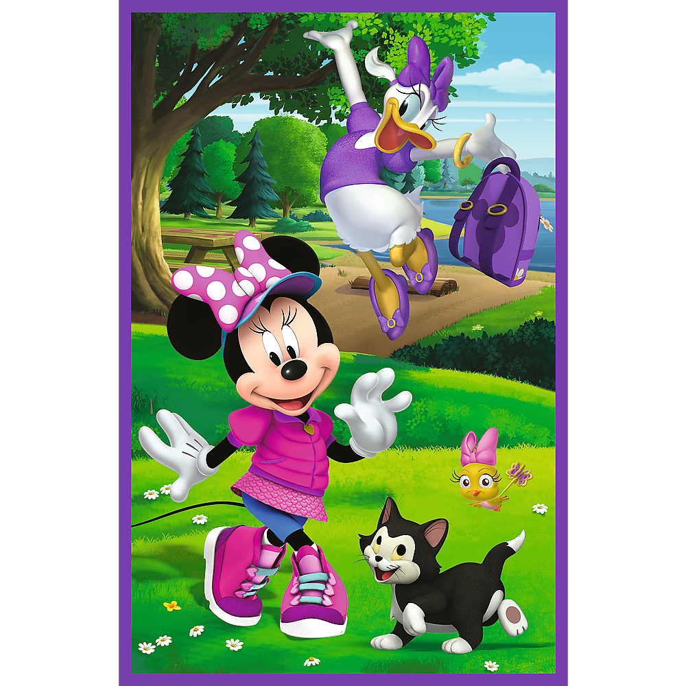 Puzzle 3x80 dílků Minnie a přátelé – Disney Minnie Trefl