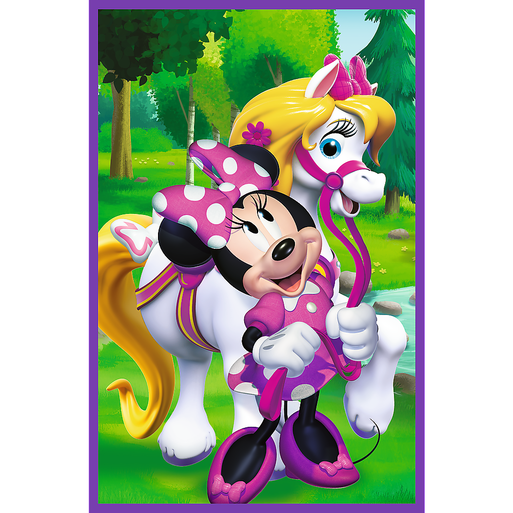 Puzzle 3x80 dílků Minnie a přátelé – Disney Minnie Trefl