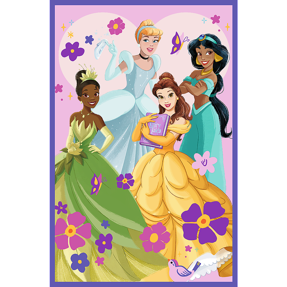 Puzzle 3x80 dílků Princezny kamarádky – Disney Princess Trefl