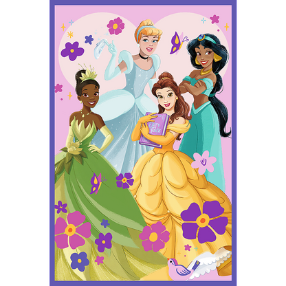 Puzzle 3x80 dílků Princezny kamarádky – Disney Princess Trefl