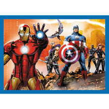 Puzzle 4v1 Odvážní Avengers 35 70 dílků – Trefl