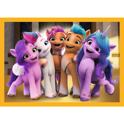 Puzzle 4v1 Poznej poníky – My Little Pony Trefl 34624