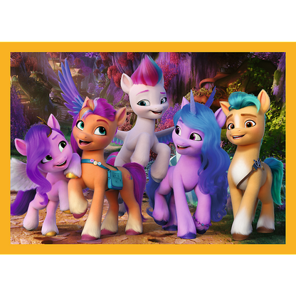 Puzzle 4v1 Poznej poníky – My Little Pony Trefl 34624