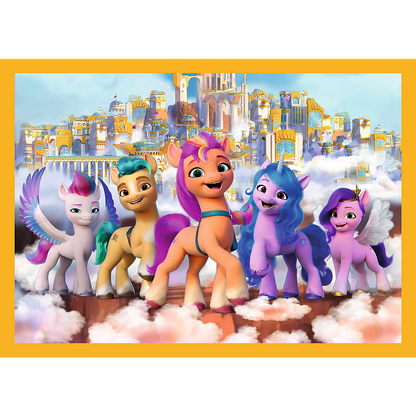 Puzzle 4v1 Poznej poníky – My Little Pony Trefl 34624