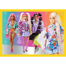 Puzzle 4v1 Veselý svět Barbie 35 70 dílků – Trefl