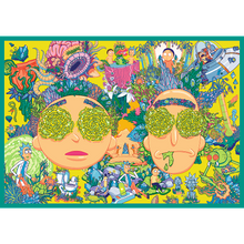 Puzzle 4x250 dílků Šílený svět Ricka a Mortyho – Rick and Morty