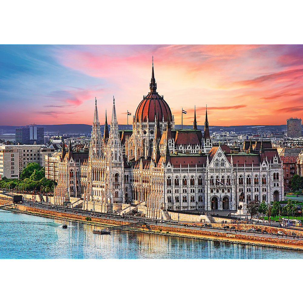 Puzzle 500 dílků Budapešť Maďarsko 48x34 cm – Trefl 37395