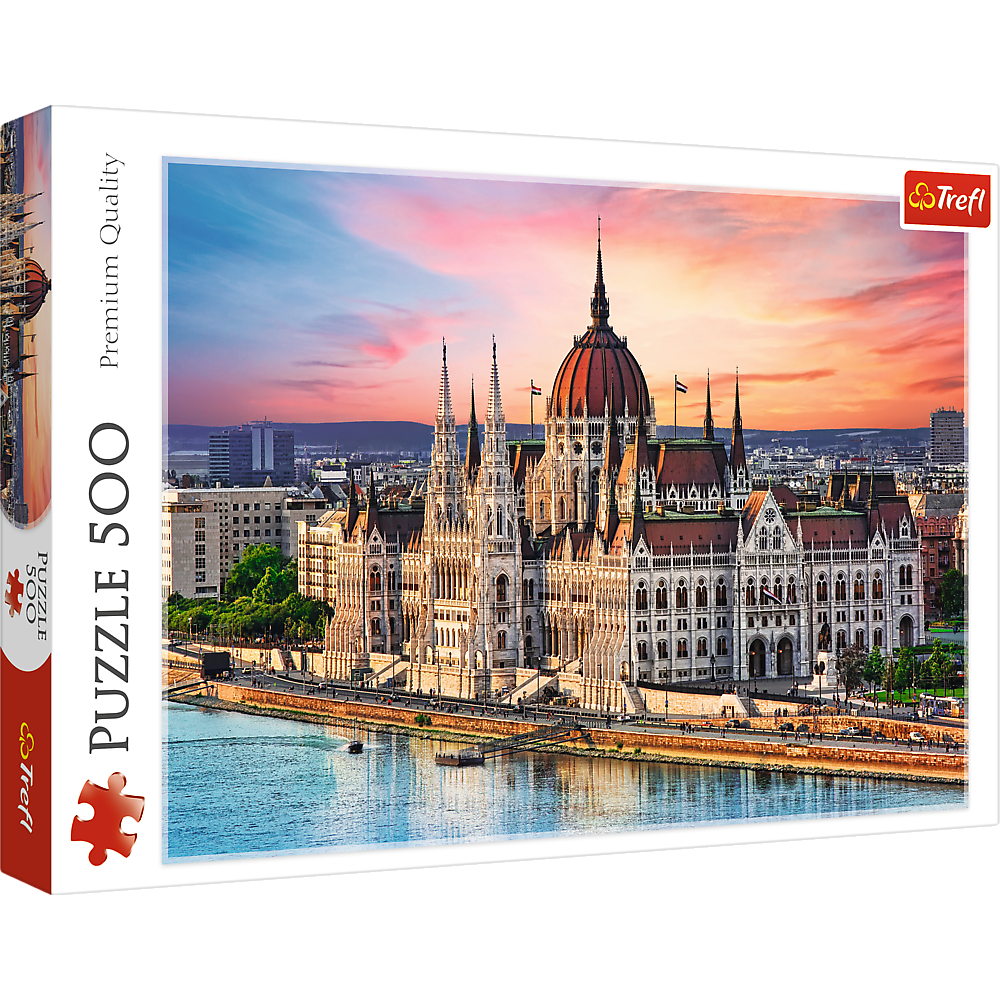 Puzzle 500 dílků Budapešť Maďarsko 48x34 cm – Trefl 37395