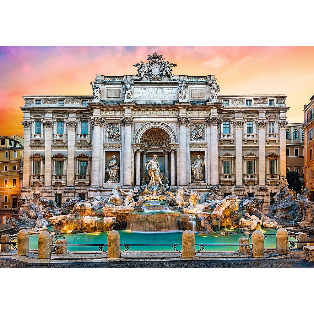 Puzzle 500 dílků Fontána di Trevi Řím – Trefl 37292