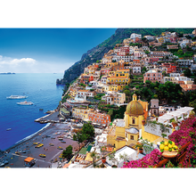 Puzzle 500 dílků Positano pobřeží Amalfi Itálie – Trefl