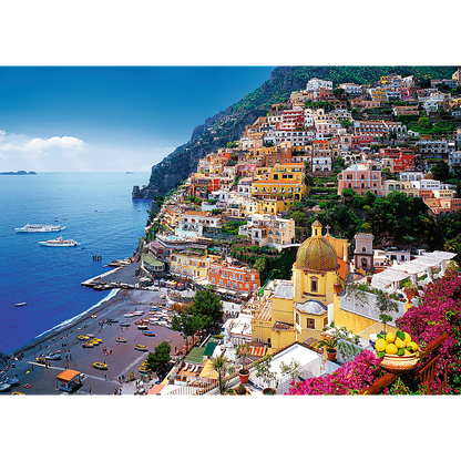Puzzle 500 dílků Positano pobřeží Amalfi Itálie – Trefl