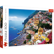 Puzzle 500 dílků Positano pobřeží Amalfi Itálie – Trefl