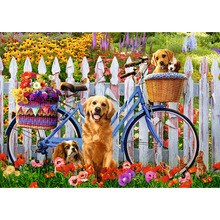 Puzzle 500 dílků Psí dobrodružství – Trefl 37450