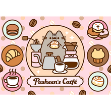 Puzzle 500 dílků Pusheen kočka v kavárně – Trefl 37528