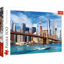 Puzzle 500 dílků Výhled na New York – Trefl 37331