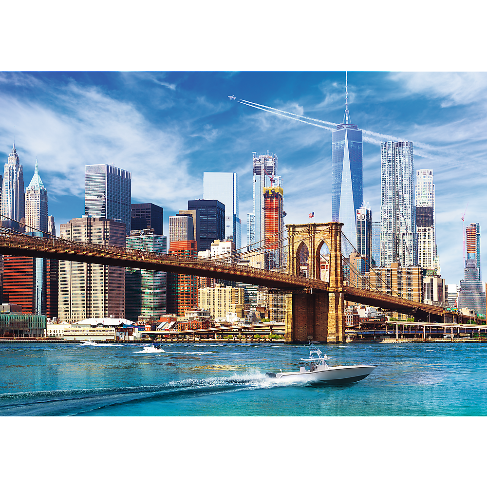 Puzzle 500 dílků Výhled na New York – Trefl 37331