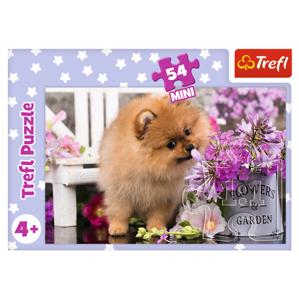 Puzzle 54 dílků mini roztomilá zvířátka – Trefl 54195