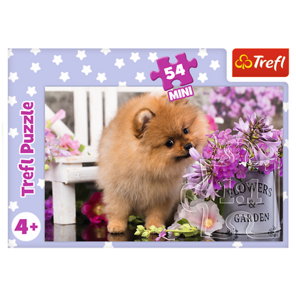 Puzzle 54 dílků mini roztomilá zvířátka – Trefl 54195