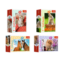 Puzzle 54 dílků mini roztomilá zvířátka – Trefl 54195