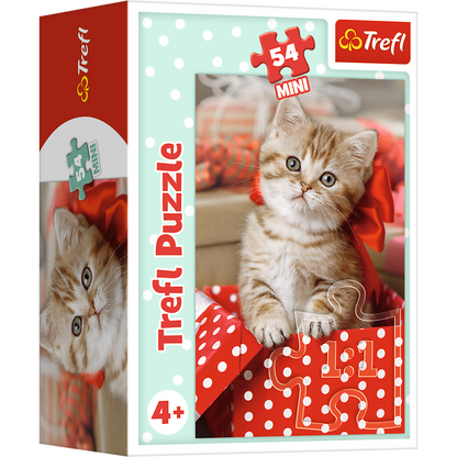 Puzzle 54 dílků mini roztomilá zvířátka – Trefl 54195