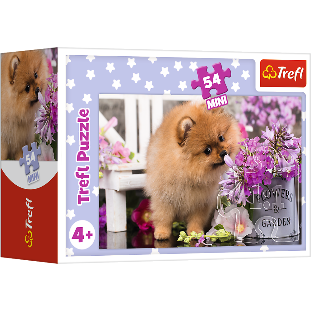 Puzzle 54 dílků mini roztomilá zvířátka – Trefl 54195