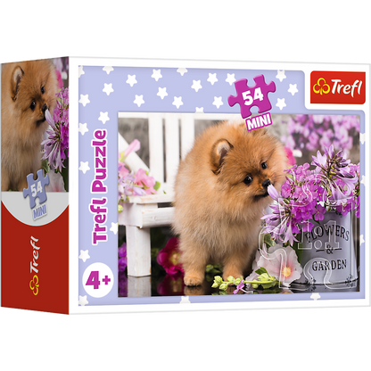 Puzzle 54 dílků mini roztomilá zvířátka – Trefl 54195