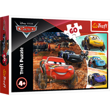 Puzzle 60 dílků Blesk McQueen s přáteli – Disney Cars 3