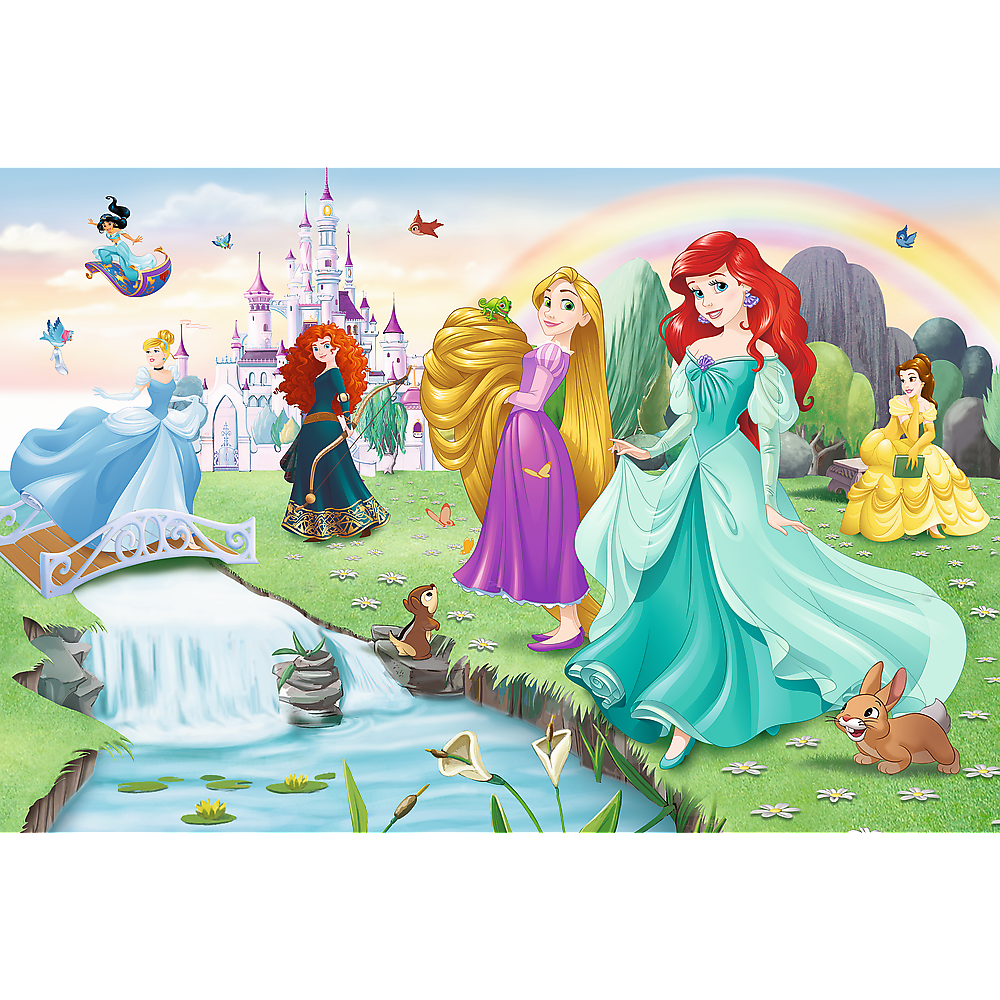 Puzzle 60 dílků Disney princezny – Trefl 17361