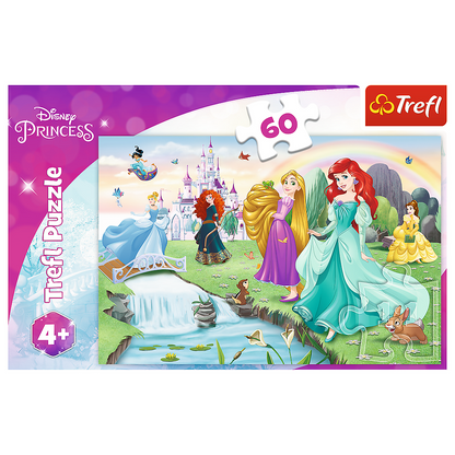 Puzzle 60 dílků Disney princezny – Trefl 17361