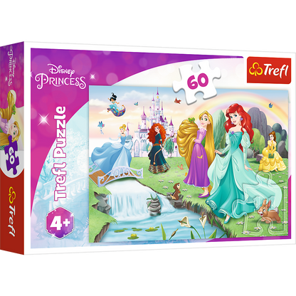 Puzzle 60 dílků Disney princezny – Trefl 17361