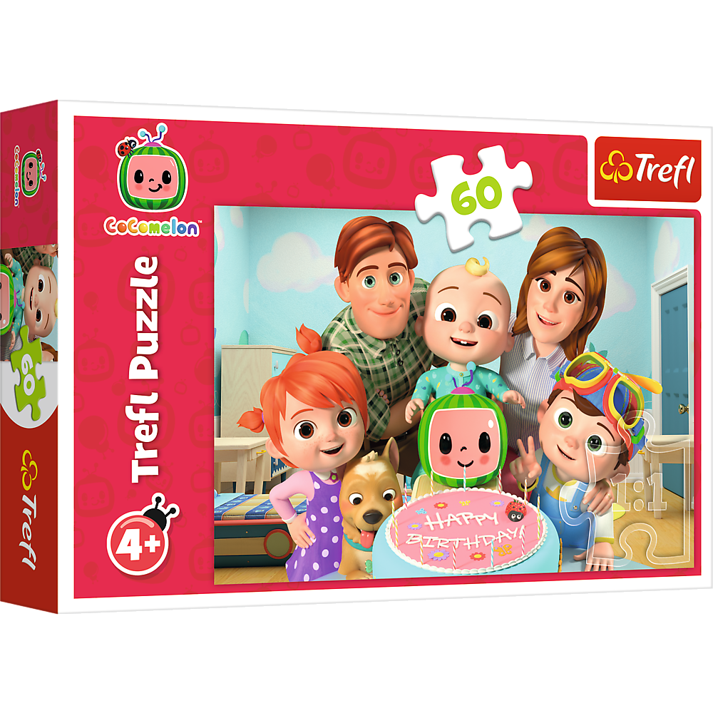 Puzzle 60 dílků Krásný den – Cocomelon Trefl 17391