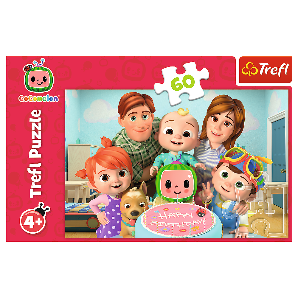 Puzzle 60 dílků Krásný den – Cocomelon Trefl 17391
