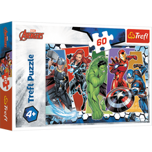 Puzzle 60 dílků Neporazitelní Avengers – Trefl 17357